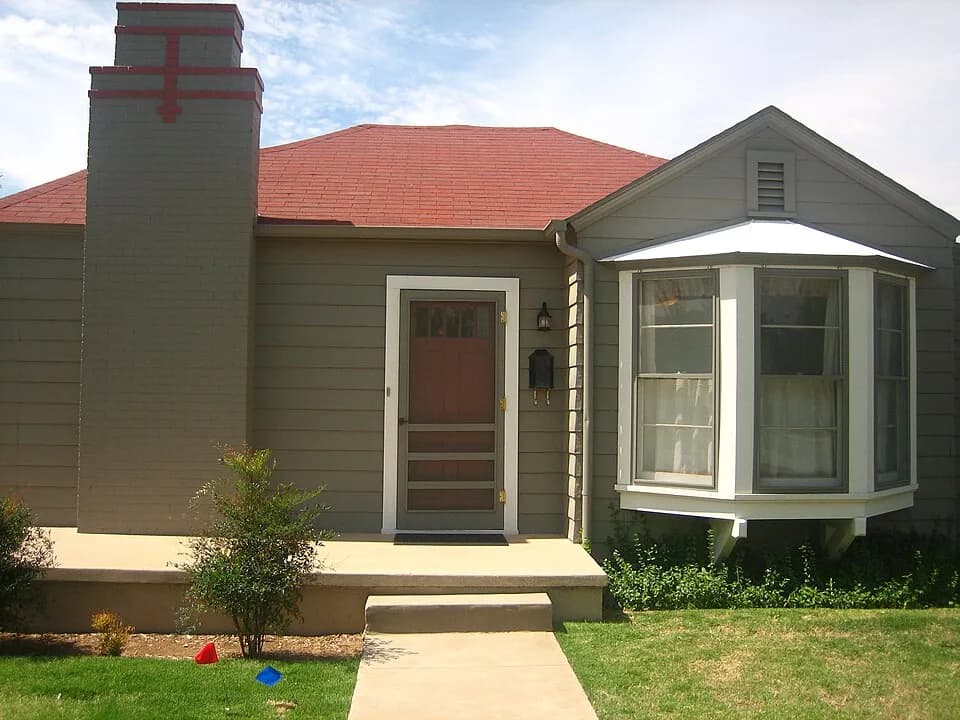 Barbara Bush - Childhood home of George W. Bush on Ohio Street in Midland, TX