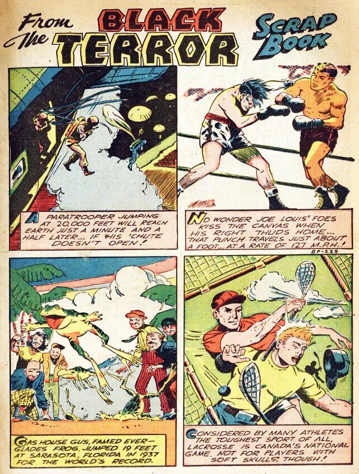 Joe Louis - The Black Terror #24, Page 19 September, 1948