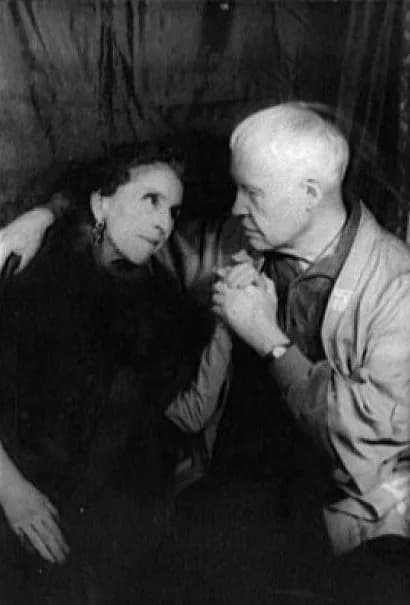 Karen Blixen - Portrait of Carl Van Vechten and Baroness Blixen (Isak Dinesen)