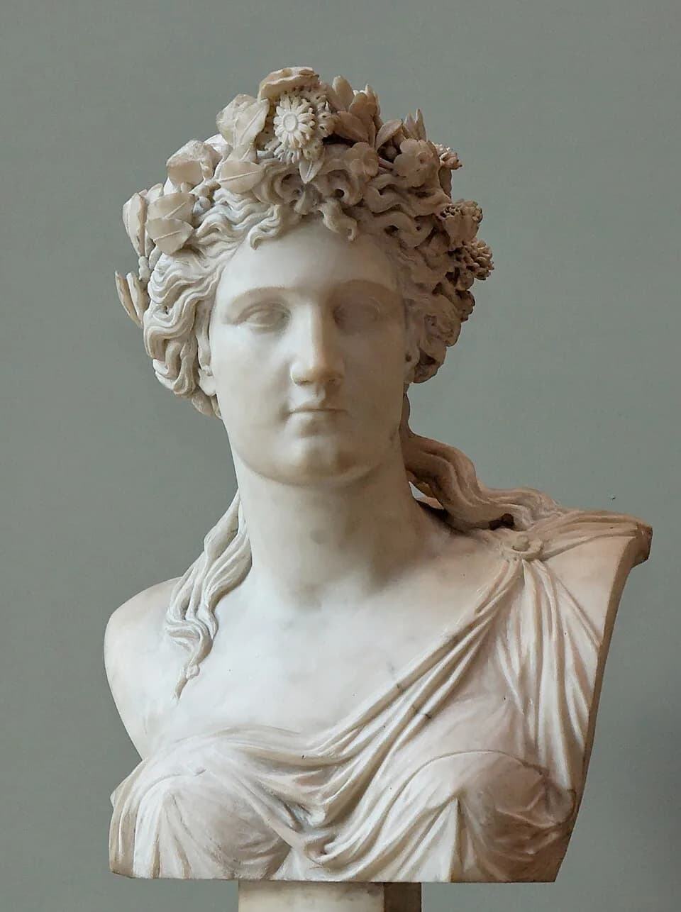 Germaine de Staël - Corinne, representation of the eponymous character from the novel by Madame de Staël.