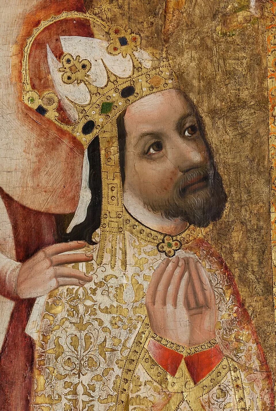 Charles IV - Charles IV-John Ocko votive picture-fragment.jpg