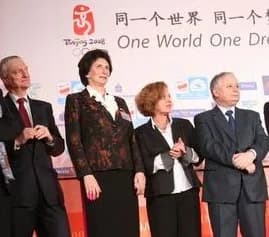 Irena Szewińska - Lech Kaczyński, Prezydent RP. Noworoczne Spotkanie Rodziny Olimpijskiej