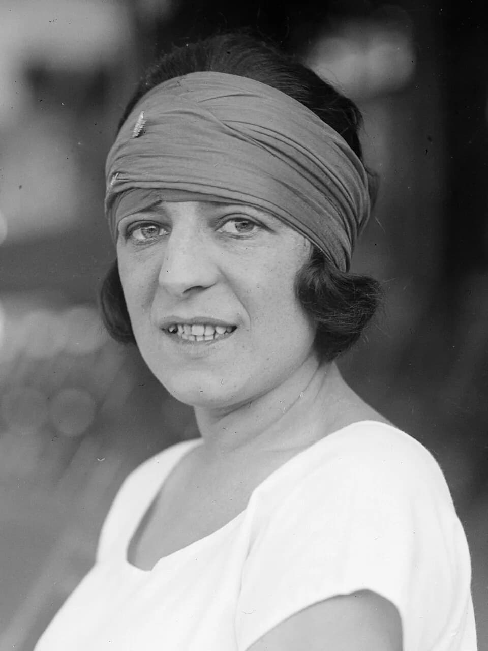 Suzanne Lenglen - French tennis player Suzanne Langlen (1899-1938).