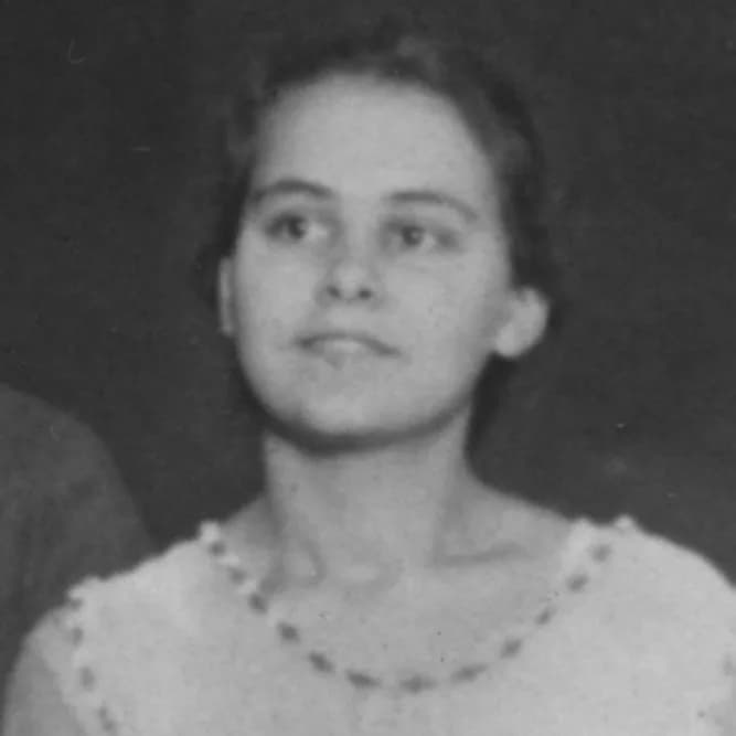 Barbara McClintock - Crop of a family photo to show only Barbara McClintock