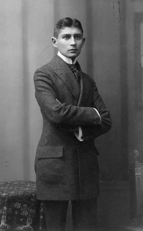 Franz Kafka - Kafka as a Doctor of Law, around 1906.