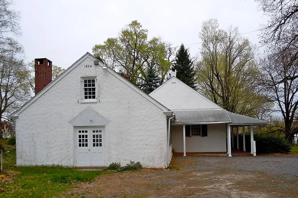 William Penn - First Friends Meeting in Pennsylvania, dating back to 1675 (before Pennsylvania). When William Penn landed in Chester, PA he then went to the house at this site (which was the meetingh