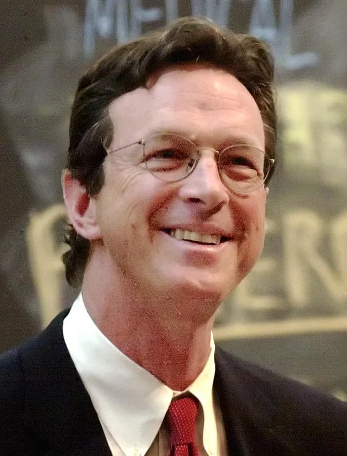 Michael Crichton - American author and speaker Michael Crichton speaking at Harvard.