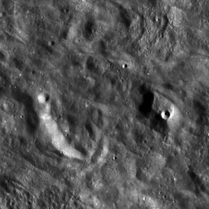 Gilbert N. Lewis - LROC . Seems that a crater Lewis exists under Orientale basin ejecta blanket.
