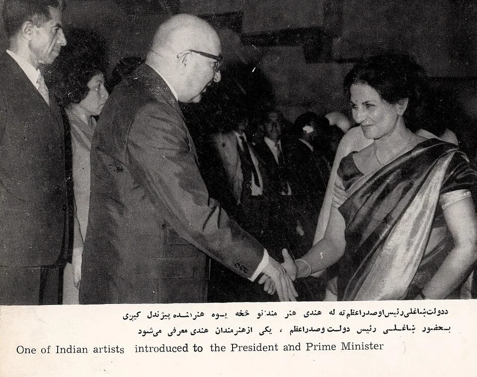 Mohammed Daoud Khan - پخوانی ولسمشر داود خان په ۱۳۵۳ لمريز کال کې