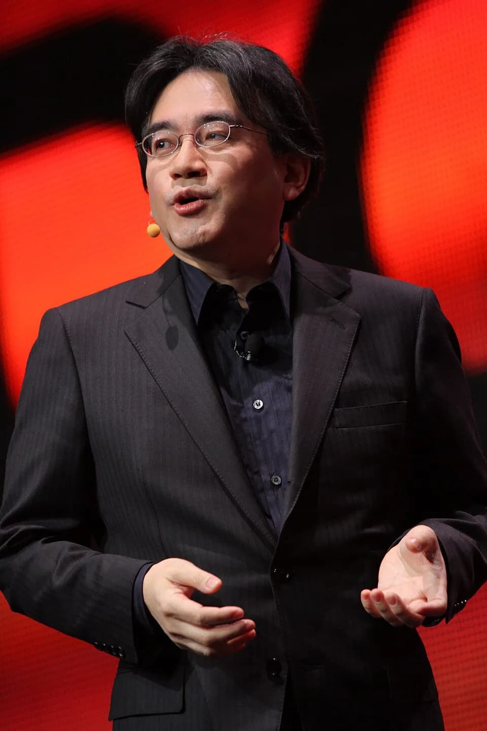 Satoru Iwata - Satoru Iwata at the Game Developers Conference in 2011 (second day).