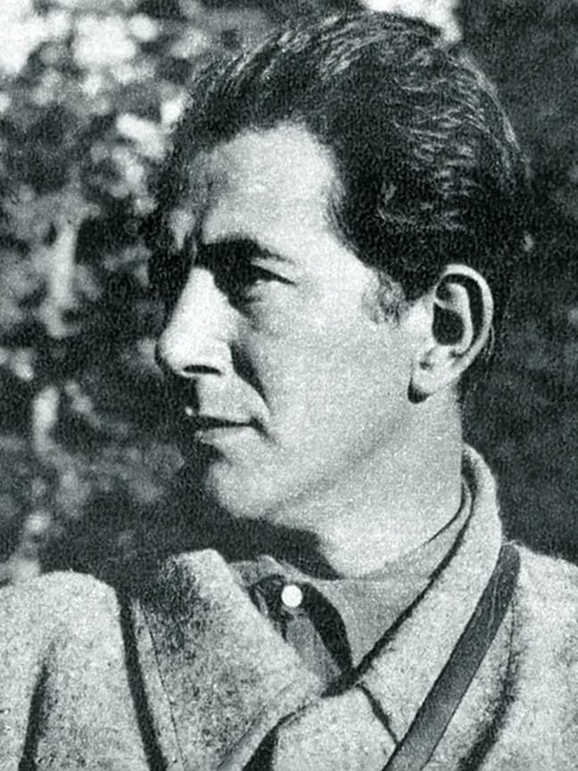 Milovan Đilas - Partizanski vođa Milovan Đilas.