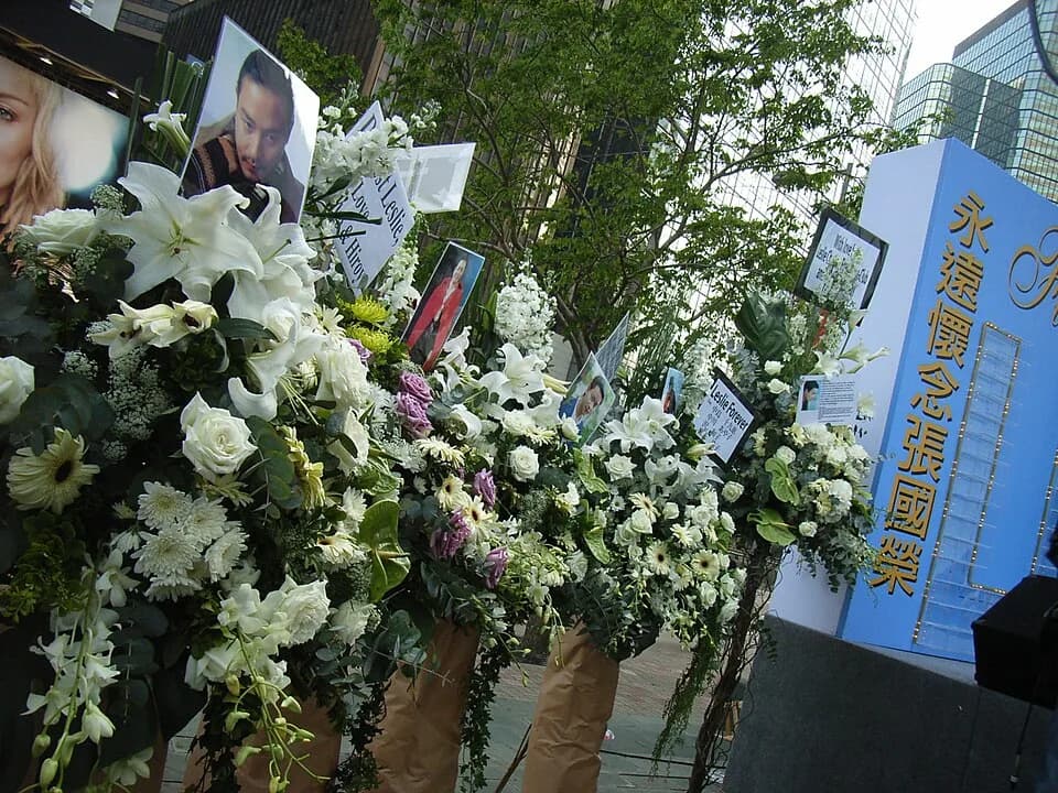 Leslie Cheung - Mr Leslie Cheung, 張國榮逝世周年紀念日 2006年4月1日 香港 中環康樂廣場