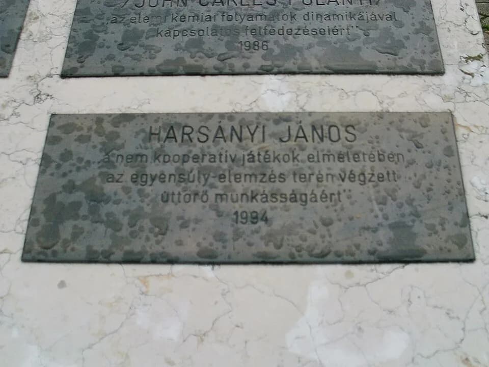 John Harsanyi - Harsányi János emléktáblája Egerben
