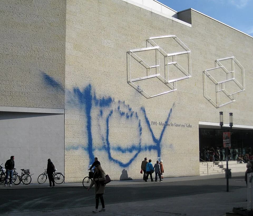 Josef Albers - Neuer Standort am Standort "Pferdegasse" des LWL Museum Für Kunst und Kultur 2014