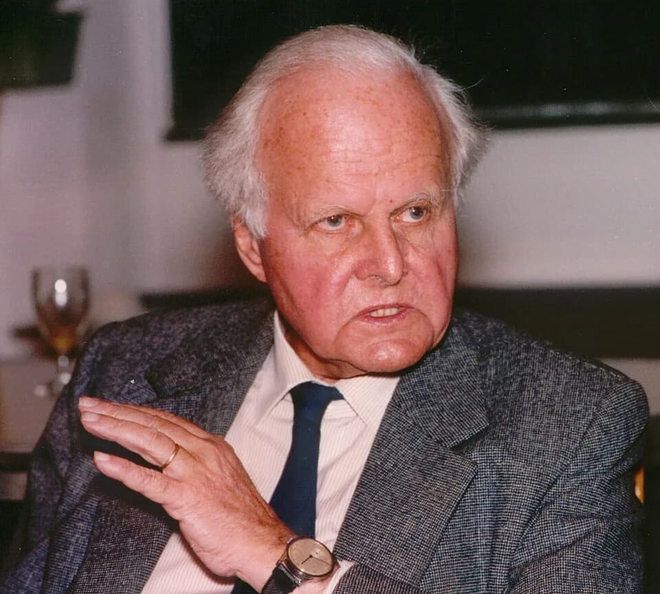 Carl Friedrich von Weizsäcker - Carl Friedrich von Weizsäcker, Göttingen DPI