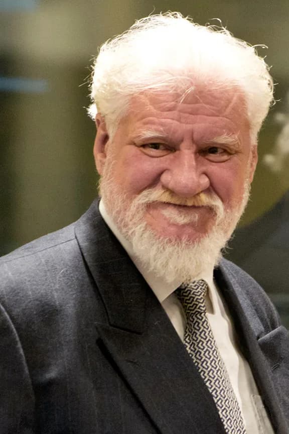 Slobodan Praljak - Slobodan Praljak, one of the six accused in the Prlić case, at the Trial Judgement in 2013
