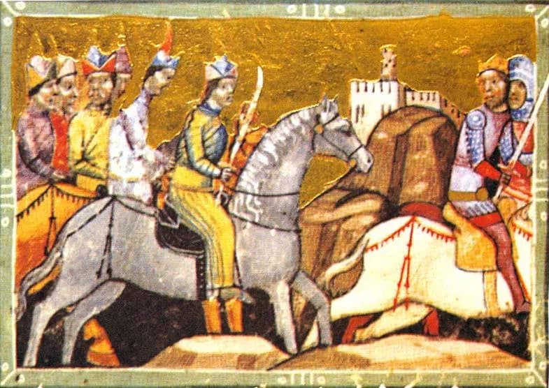 Béla IV of Hungary - Béla IV flees from Mohi
