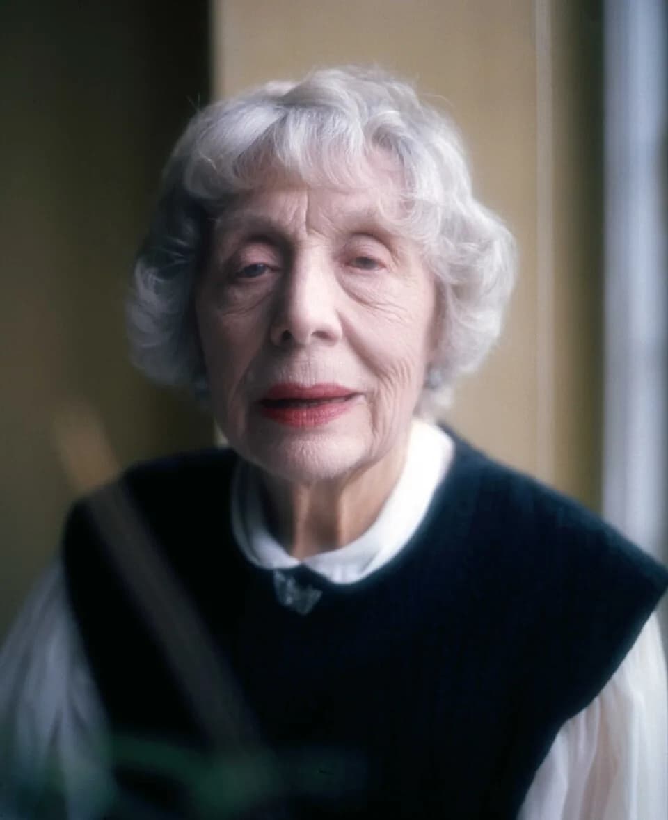 Edith Evans - Dame Edith Evans taken at her home in Goudhurst Sussex England