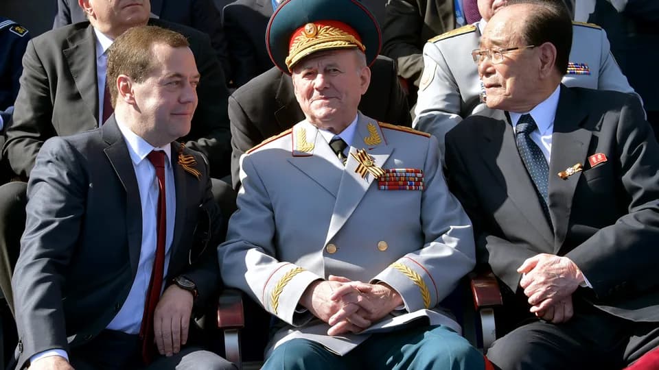 Kim Yong-nam - Парад в честь 70-летия Великой Победы