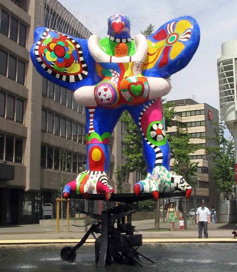Niki de Saint Phalle - Nana in Duisburgs Innenstadt
