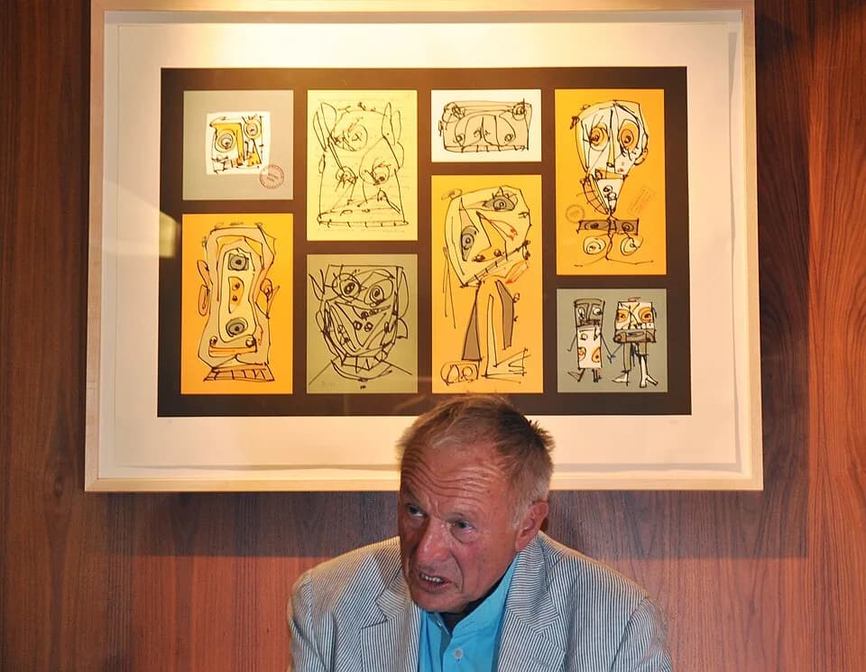 Richard Rogers - Entrevista durante inauguración de exposición en museo Caixa Forum, Madrid.