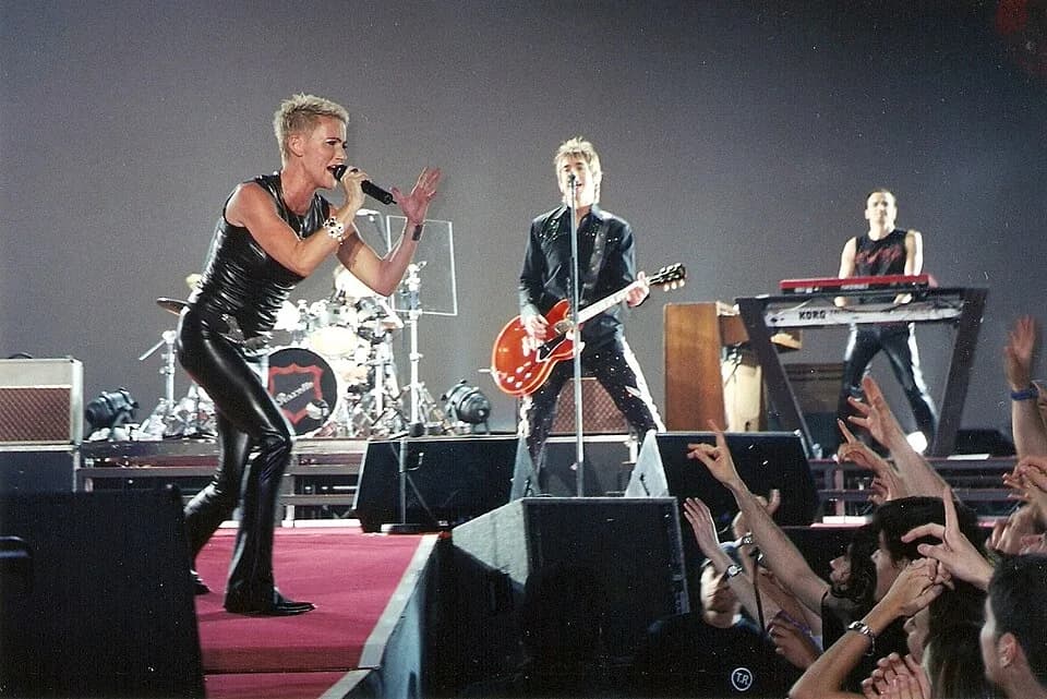 Marie Fredriksson - Roxette concert in Palau Sant Jordi.