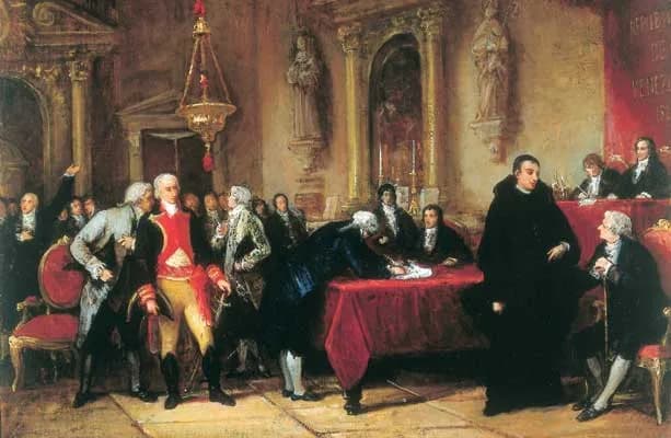 Francisco de Miranda - Spanish: Boceto para la Firma del Acta de Independencia.title QS:P1476,es:"Boceto para la Firma del Acta de Independencia."label QS:Les,"Boceto para la Firma del Acta de Indepe