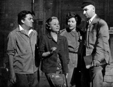 Giulietta Masina - Federico Fellini, Giulietta Masina, Carla Del Poggio & Alberto Lattuada