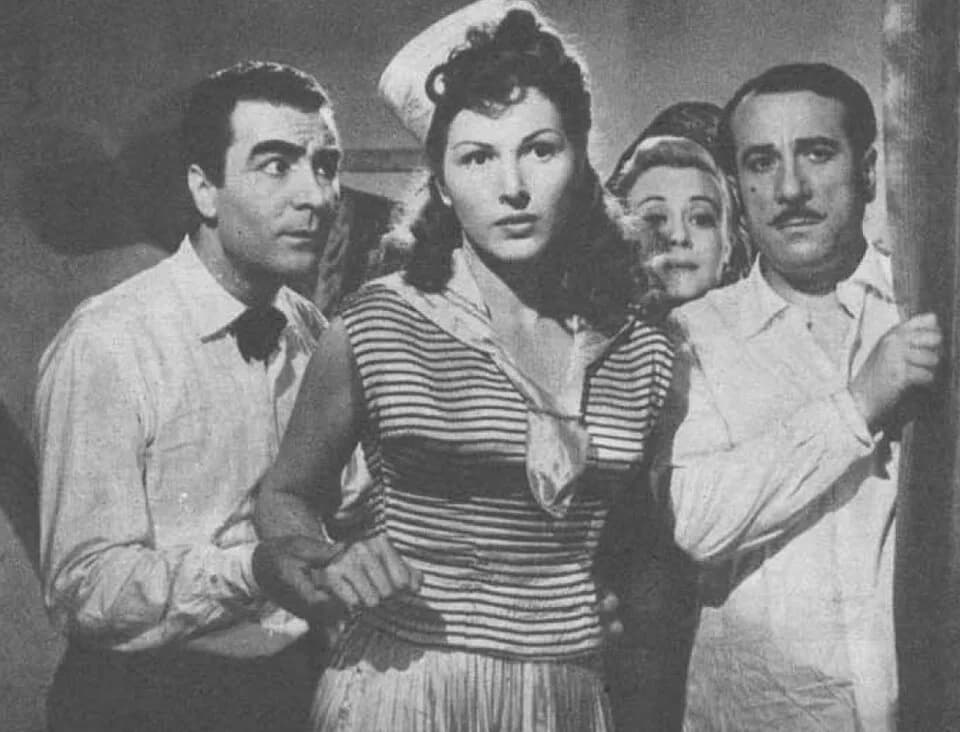 Giulietta Masina - Dante Maggio, Carla Del Poggio, Giulietta Masina, Peppino De Filippo "Luci del varietà" (Lattuada + Fellini1951)