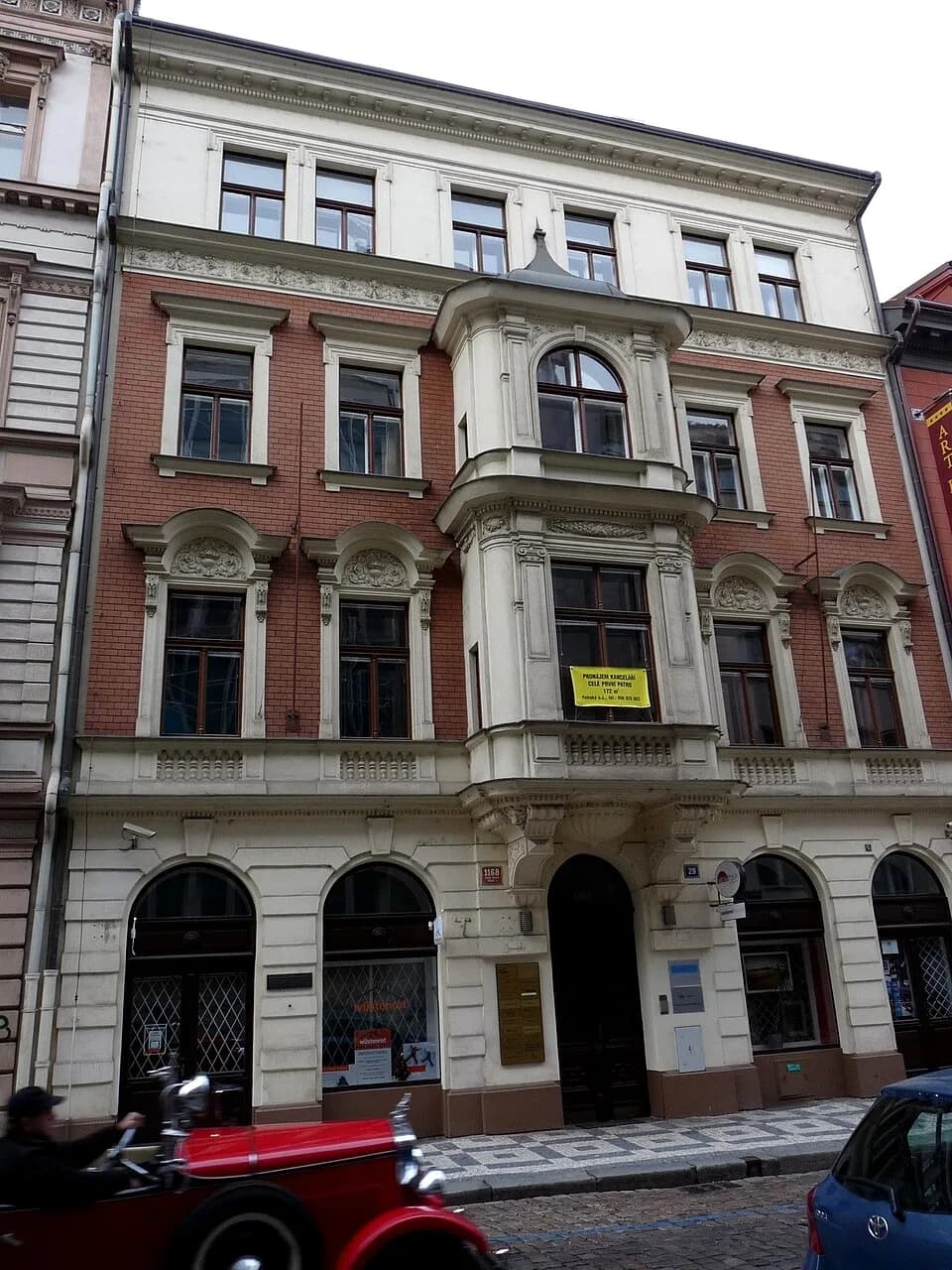 Gerty Cori - Rodný dům Gerty Coriové, Praha-Petrská ulice č.29