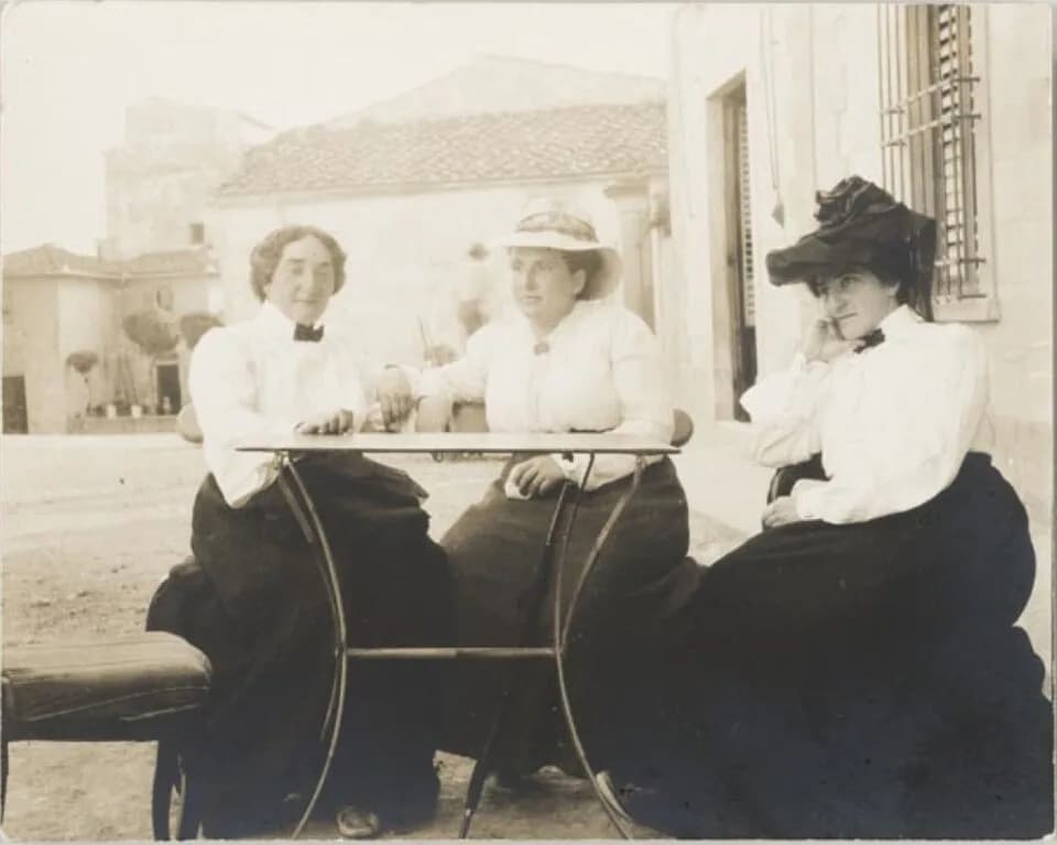 Gertrude Stein - Claribel Cone, Gertrude Stein, Etta Cone 1903