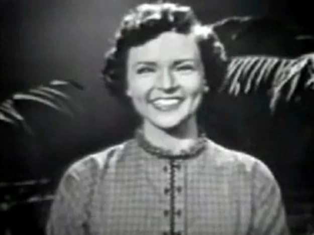Betty White - Cropped screenshot of Betty White from the television series Category:Betty White Show.