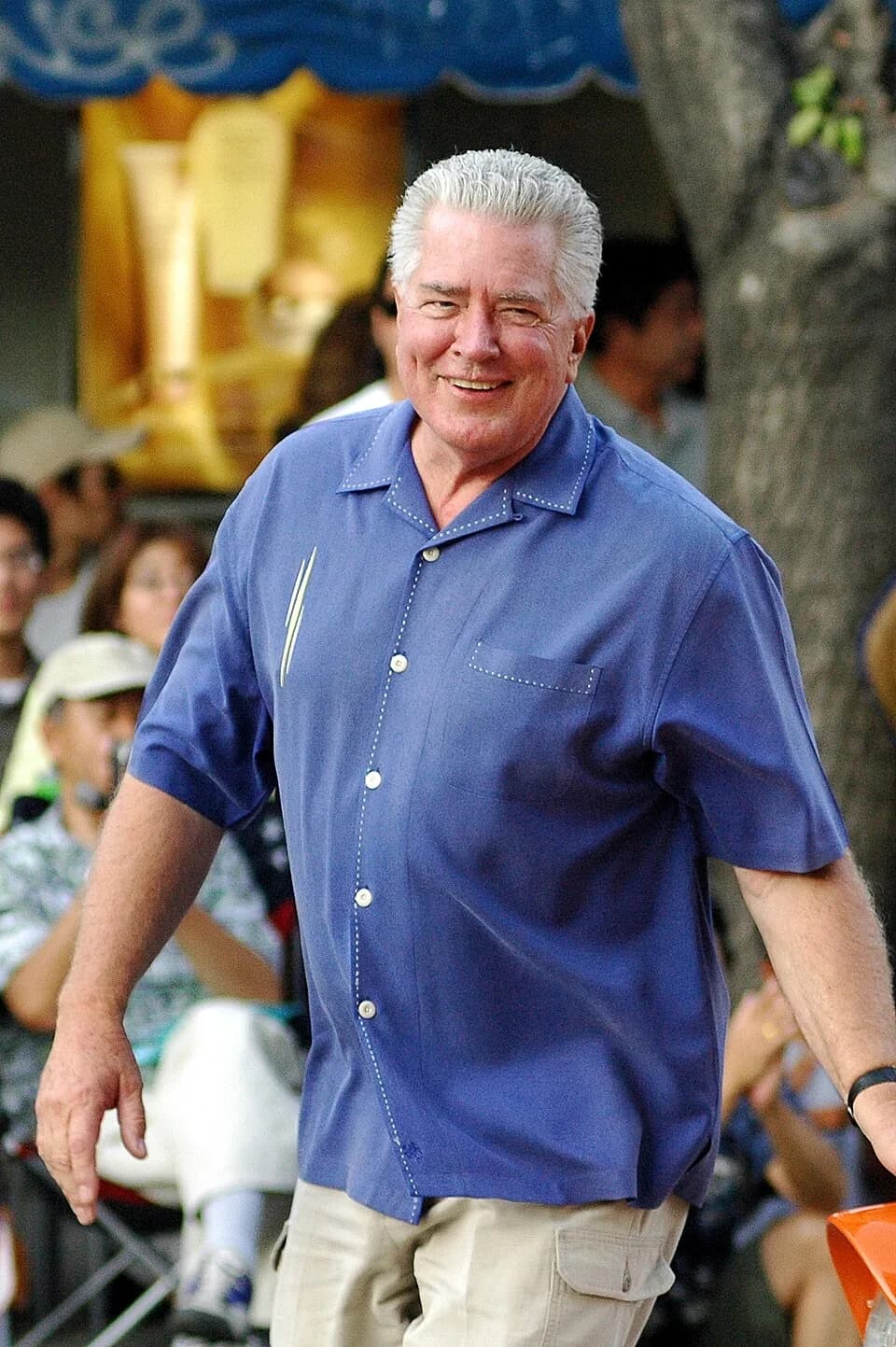 Huell Howser - Huell Howser at the Nisei Week Grand Parade, Los Angeles, California on August 19, 2007