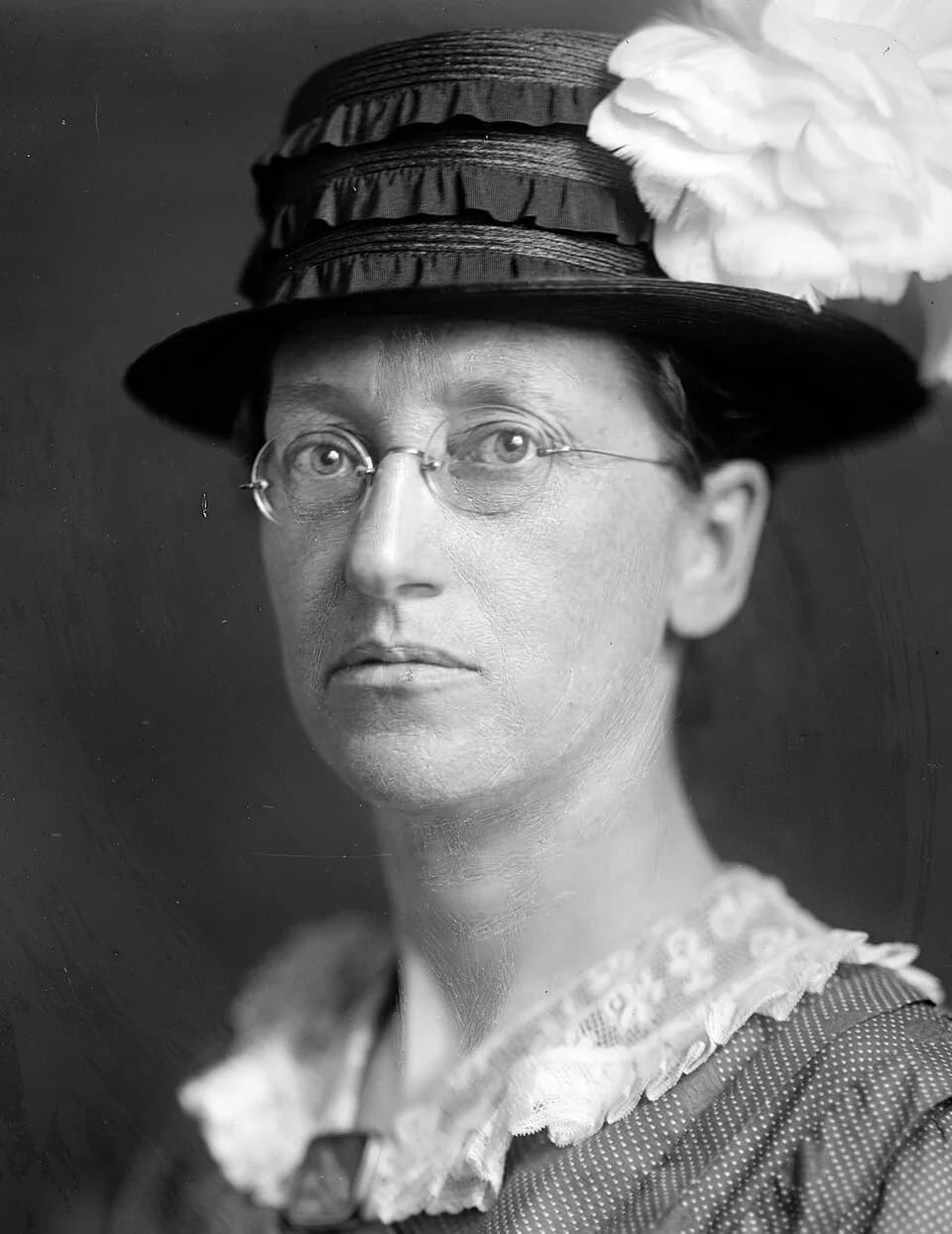 Emily Greene Balch - American pacifist and Nobel Peace Prize laureate Emily Greene Balch (1867-1961)