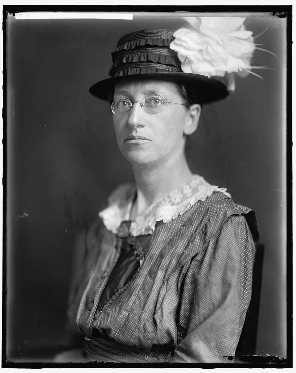Emily Greene Balch - Title: BALCH, EMILY GREENE, MISS
Abstract/medium: 1 negative : glass ; 8 x 10 in. or smaller