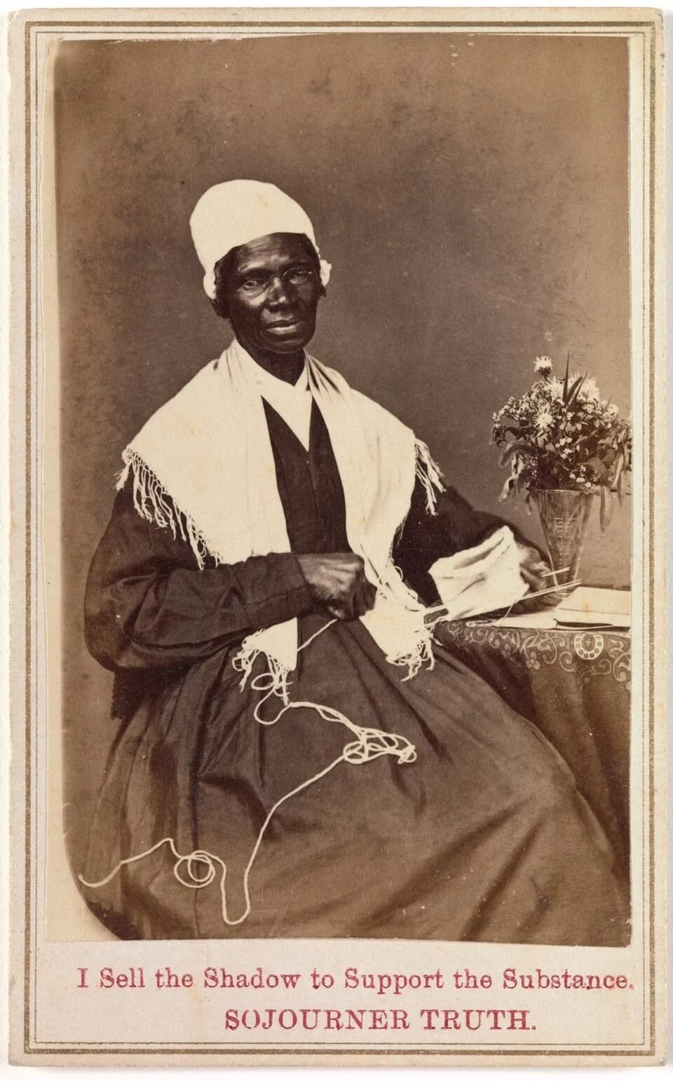 Sojourner Truth - carte de visite