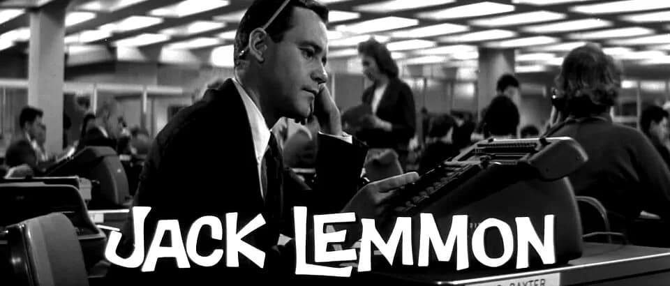 Jack Lemmon - Screenshot of Jack Lemmon as C.C. Baxter in the trailer for the film The Apartment