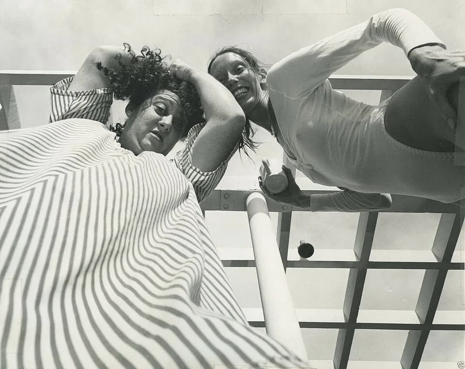 Shelley Duvall - Pat Ast and Shelley Duvall photograph