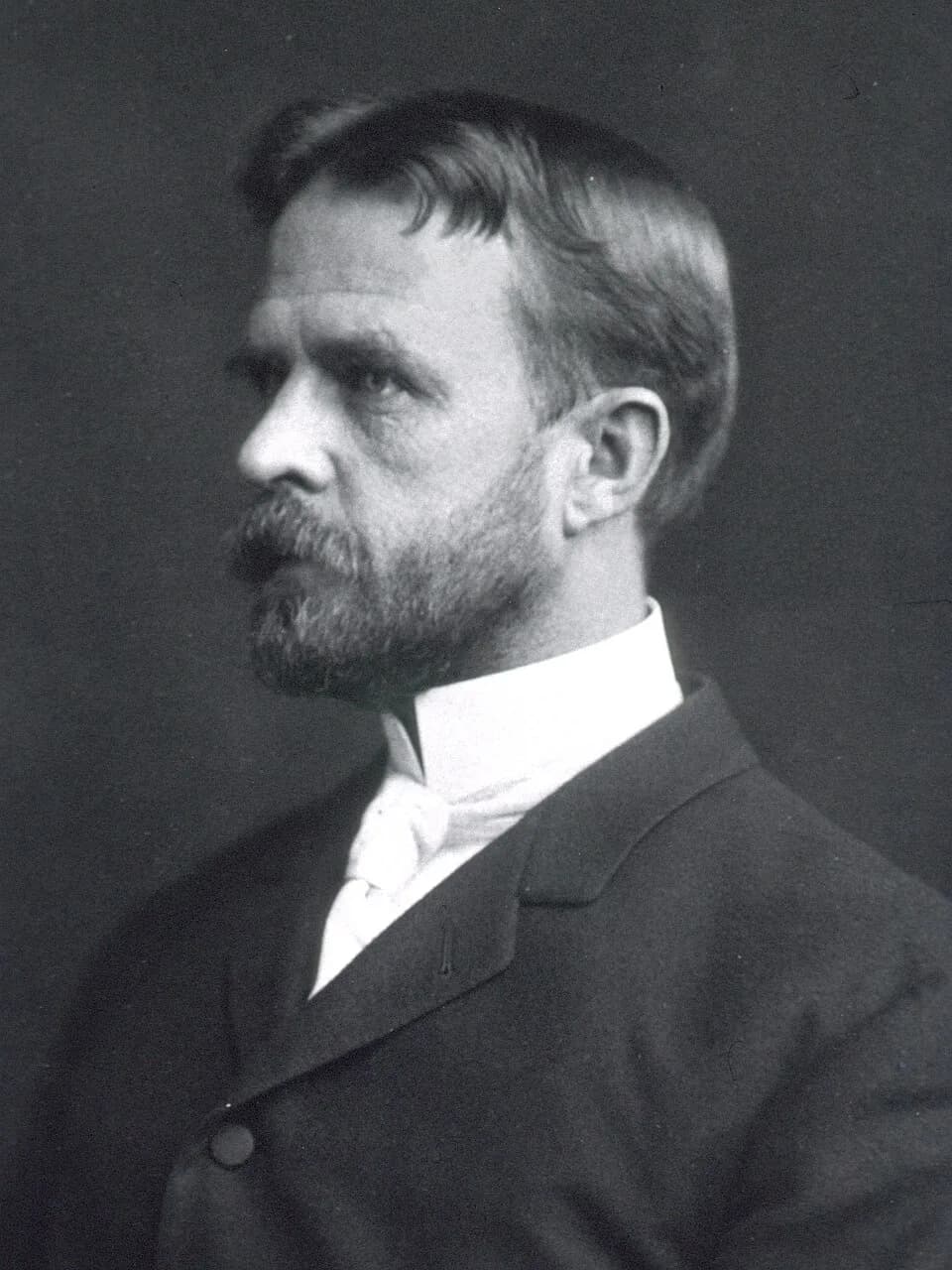 Thomas Hunt Morgan - This image is one of several created for the 1891 Johns Hopkins yearbook of 1891, see Shine and Hobel. 1976. Thomas Hunt Morgan. The University Press of Kentucky ISBN 081310095X f