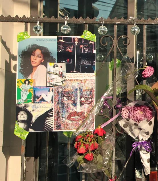 Donna Summer - Tribute to Donna Summer in the Castro District, San Francisco.