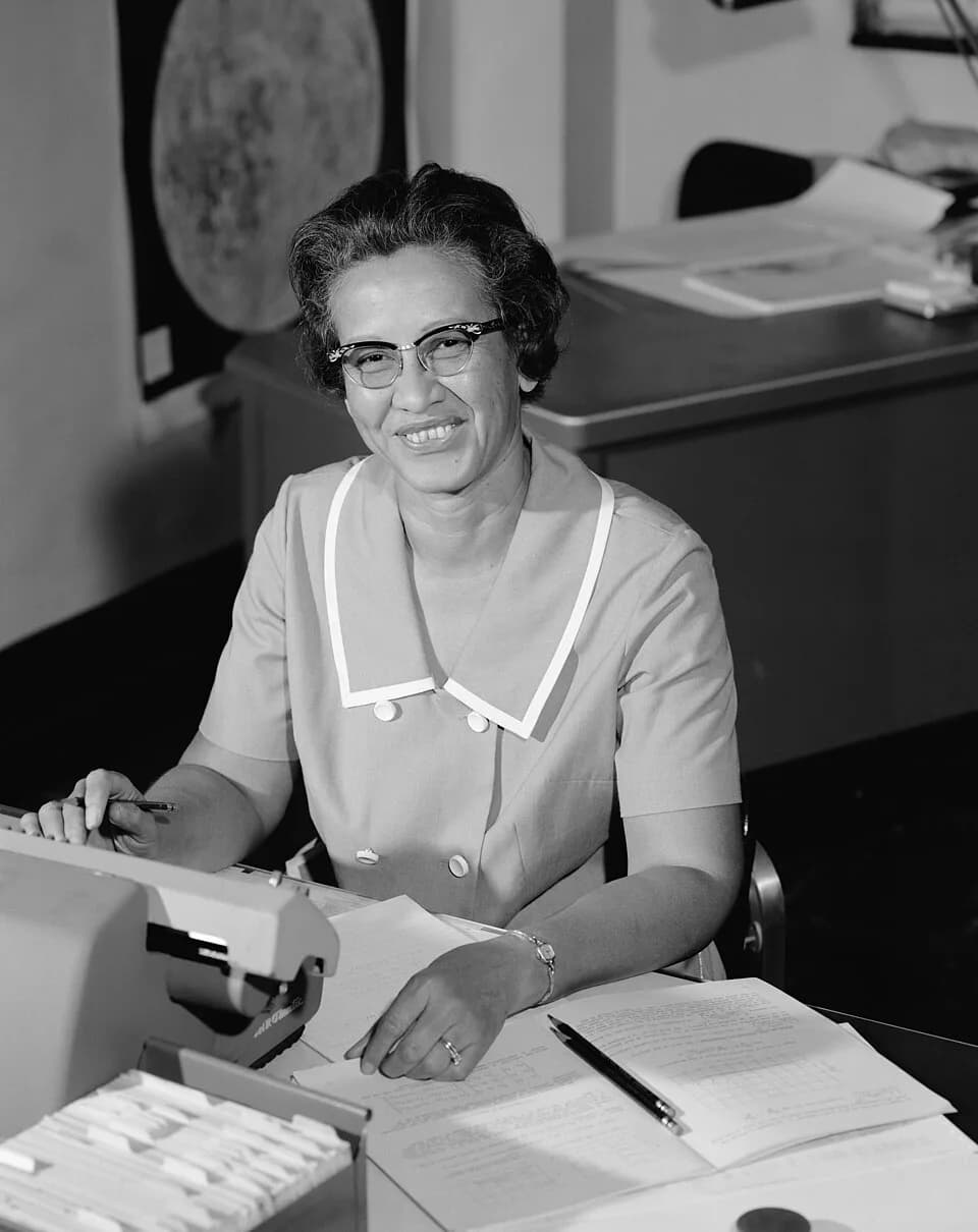 Katherine Johnson - Katherine Johnson, NASA employée, mathematician and physicist, in 1966