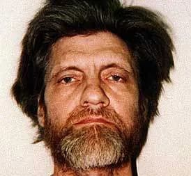 Ted Kaczynski - Mugshot of the Unabomber.
