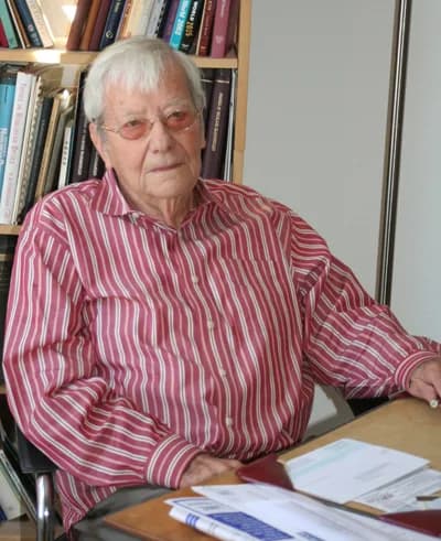 Nicolaas Bloembergen - Nico Bloembergen thuis in Tucson