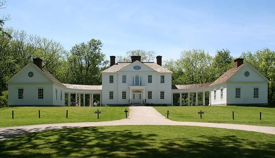 Aaron Burr - Rebuilt Blennerhasset Mansion in Blennerhassett Island Historic State Park