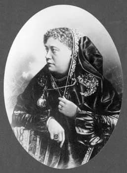 Helena Blavatsky - Helena Petrovna Blavatsky (1831-1891) in Ithaca, New York, September 1875