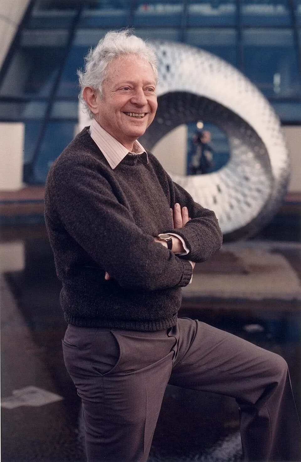 Leon M. Lederman - Nobel Prize for Physics, 1988. Dr. Leon M. Lederman, Director Emeritus at Fermi National Accelerator Laboratory, Batavia, Il.
For more information or additional images, please co