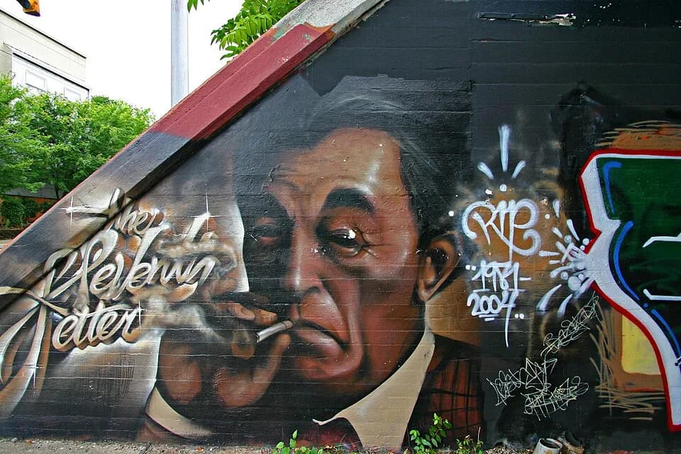 Robert Mitchum - Graffiti, Estoria Street Tunnel, Atlanta, Georgia, USAEstoria Street Tunnel