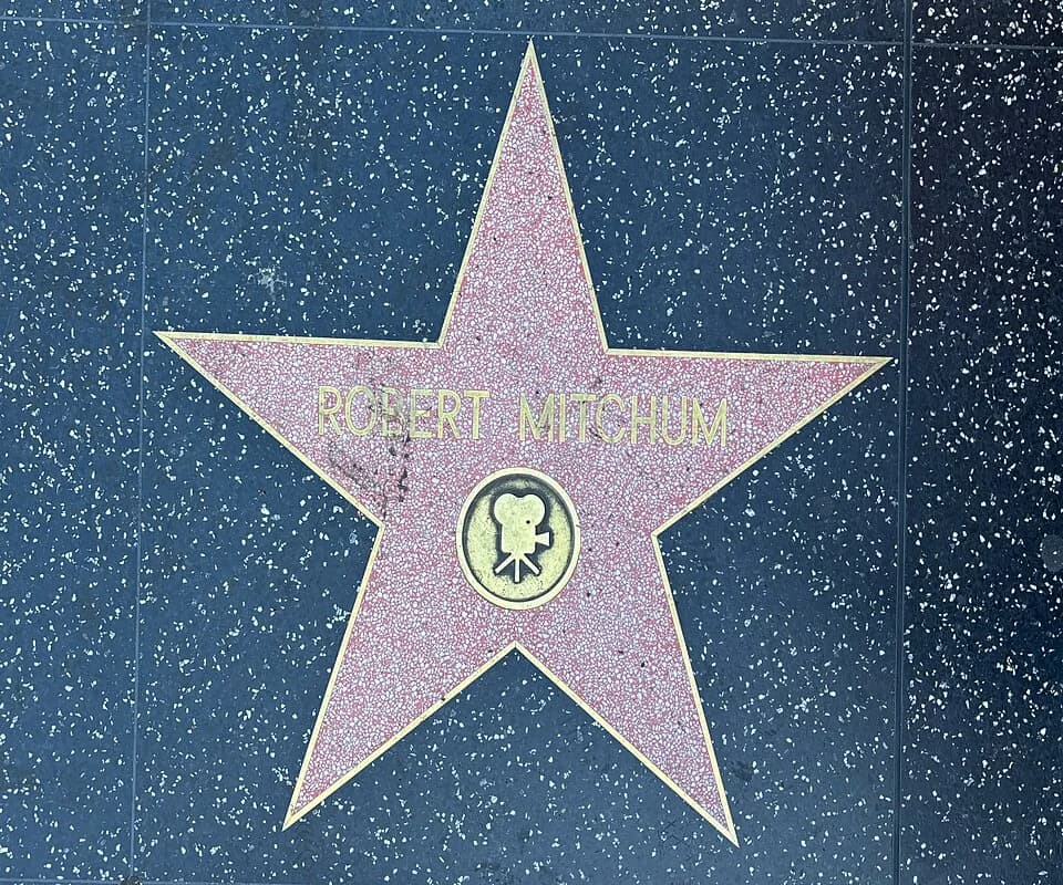 Robert Mitchum - Robert Mitchum star (Hollywood Walk of Fame stars)