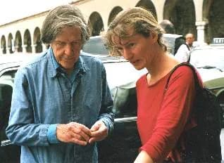 John Cage - John Cage und Renate Hoffleit in Assissi 1992