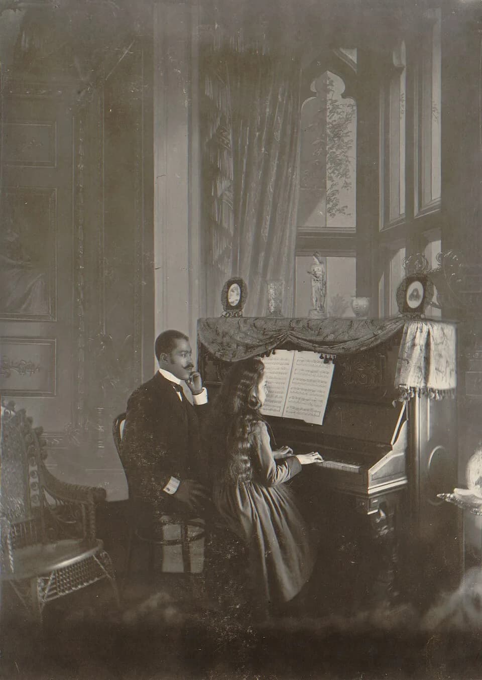 W. E. B. Du Bois - AfricanAmericanPianoLesson.jpg
